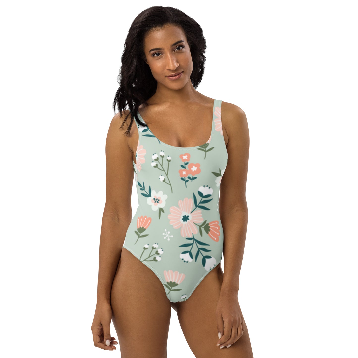 Floral One-Piece Swimsuit