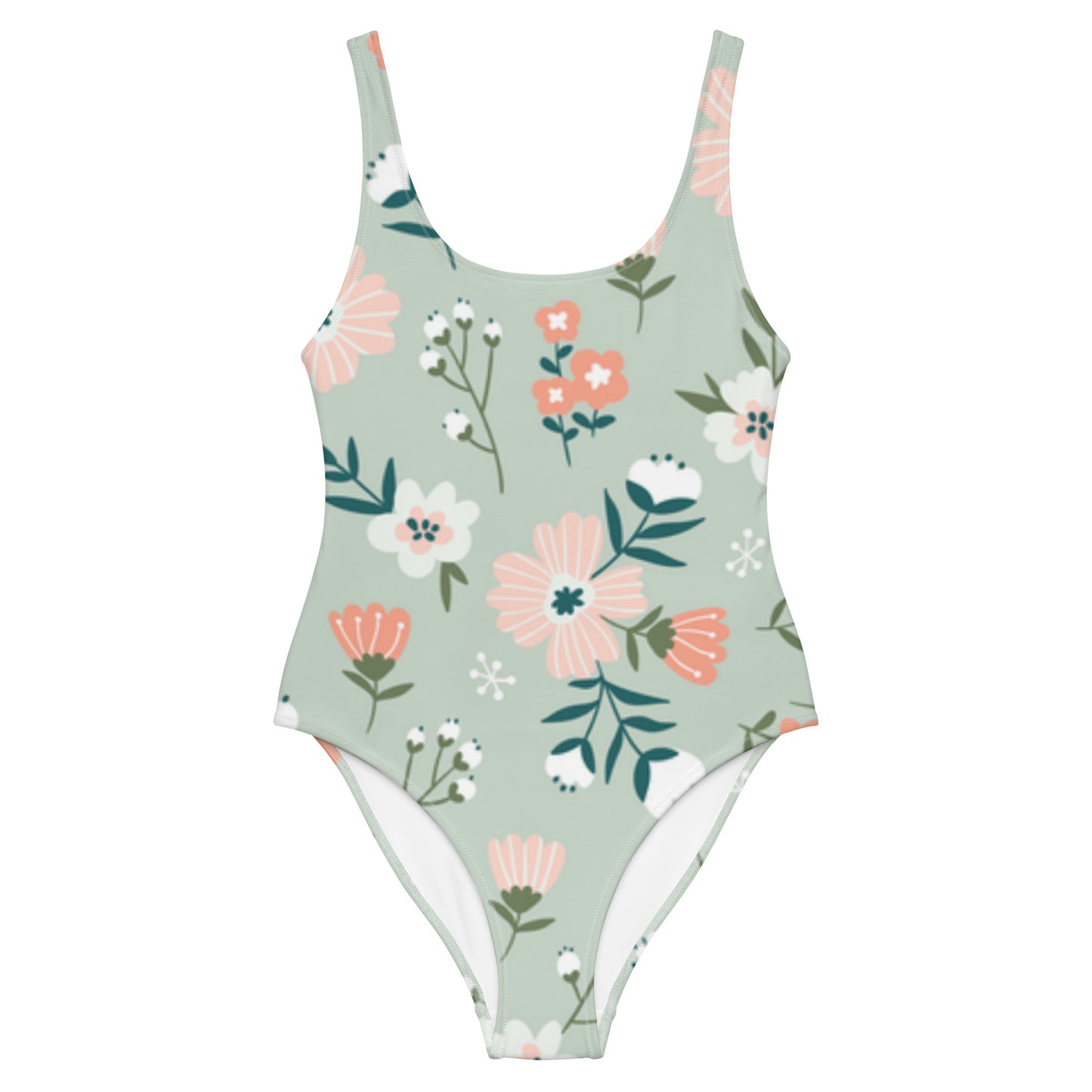 Floral One-Piece Swimsuit