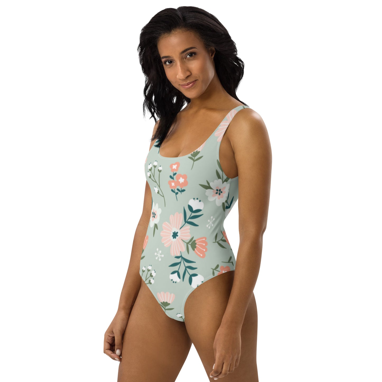 Floral One-Piece Swimsuit