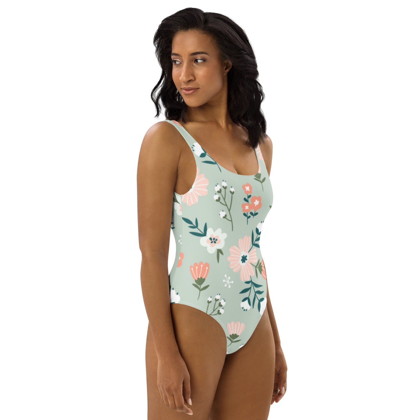 Floral One-Piece Swimsuit