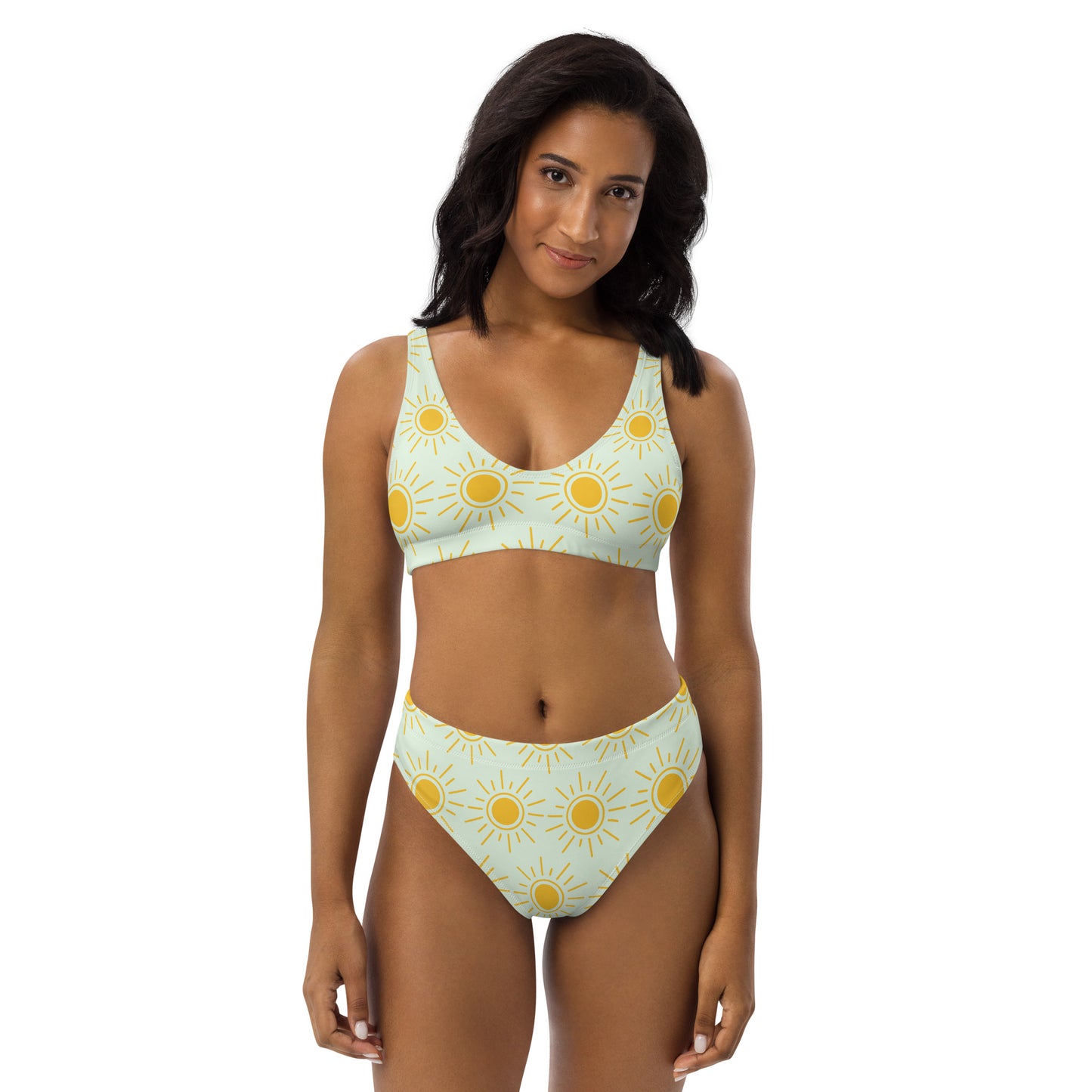 Sunshine Recycled high-waisted bikini