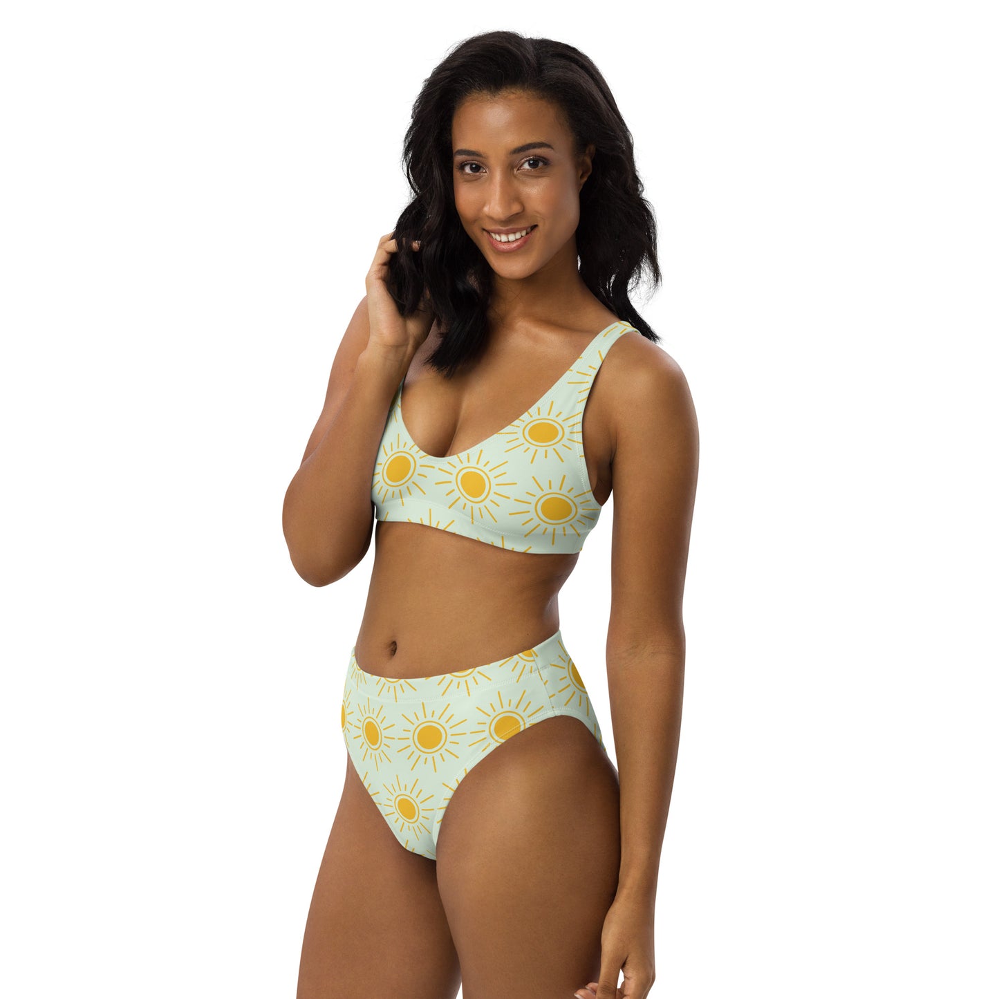 Sunshine Recycled high-waisted bikini