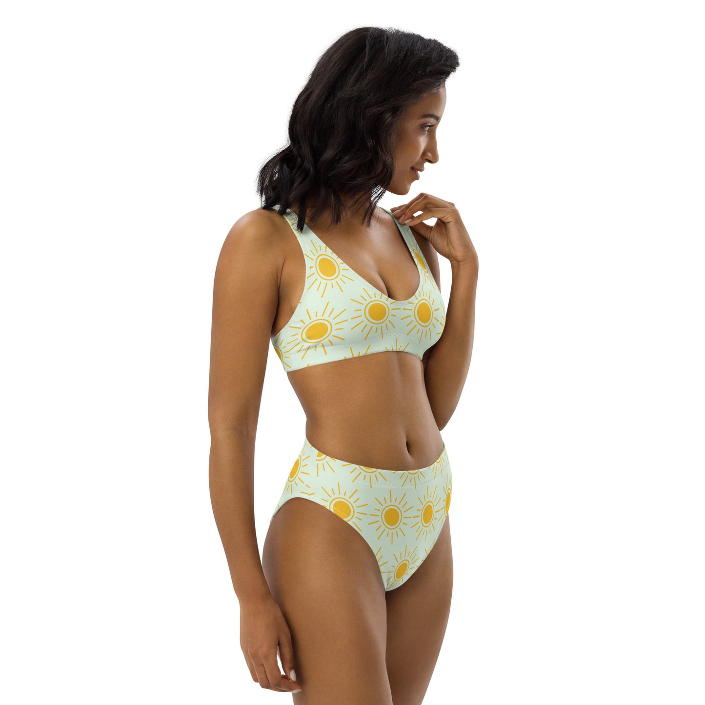 Sunshine Recycled high-waisted bikini