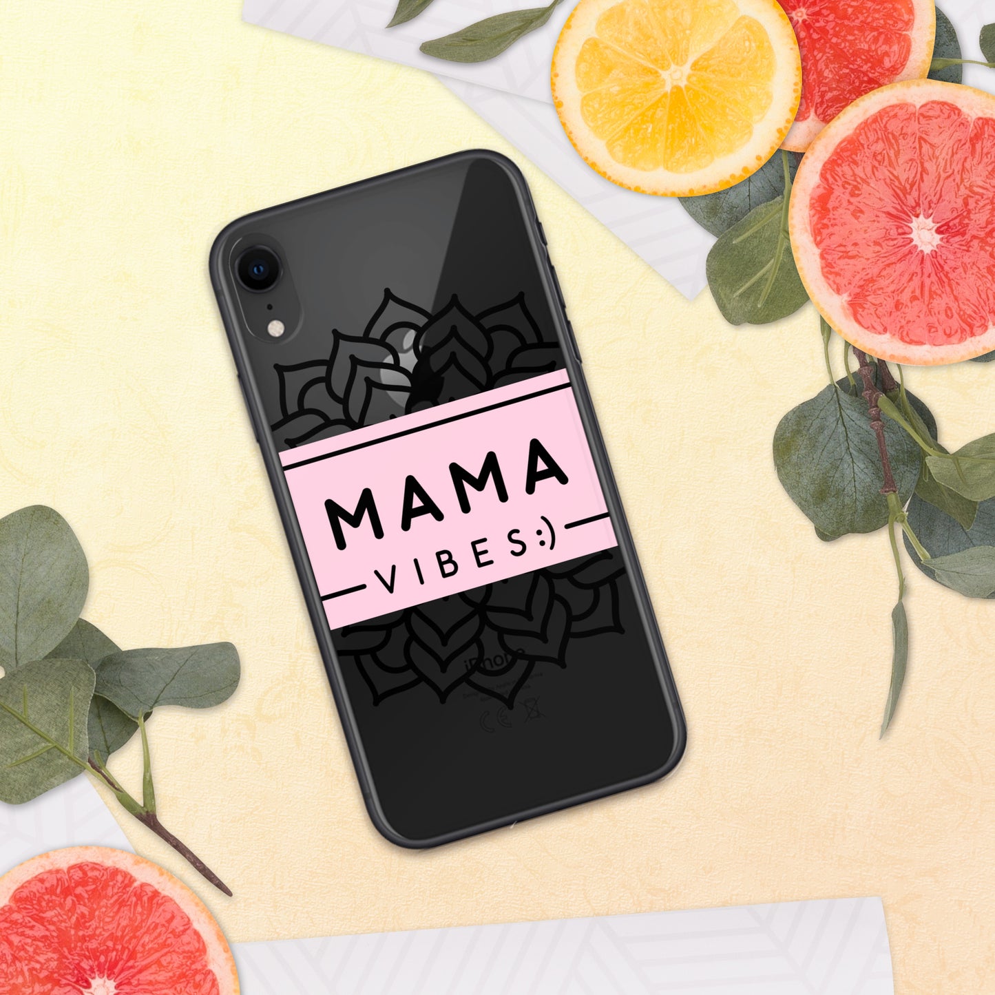 Mama Vibes Clear Case for iPhone®