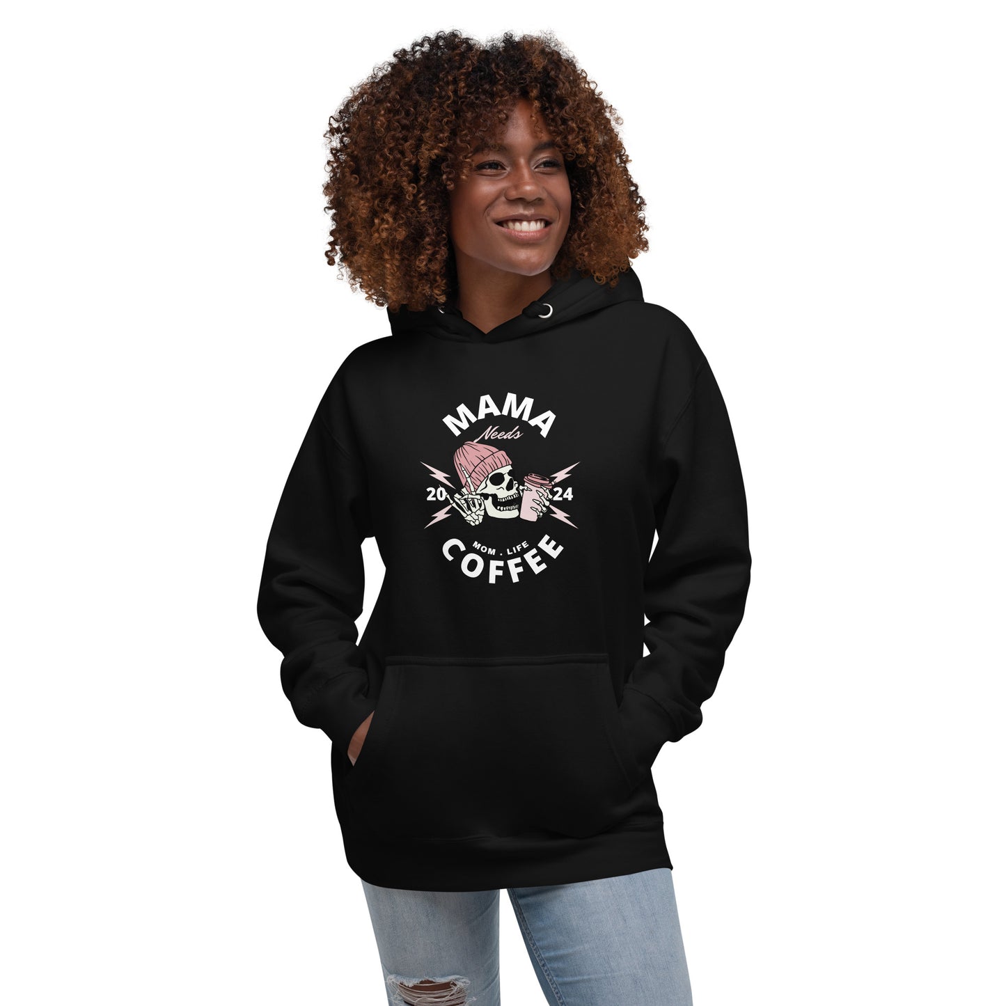 Mama Needs Coffee Unisex Hoodie