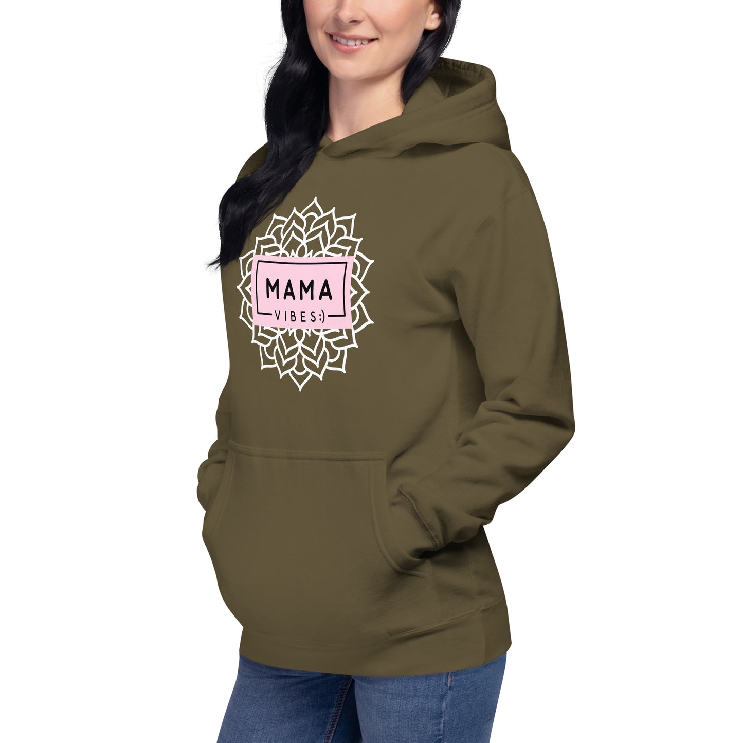 Mama Vibes Unisex Hoodie