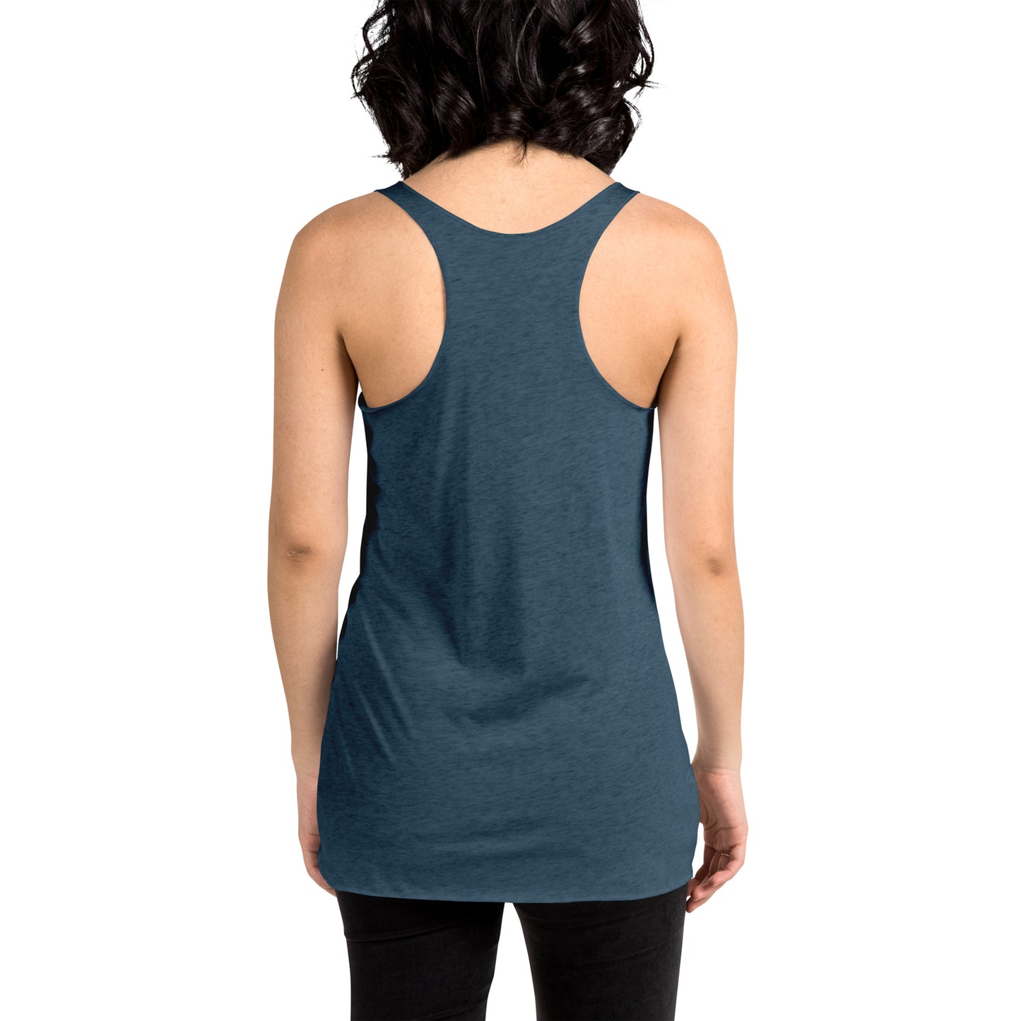 Don't judge women's Racerback Tank