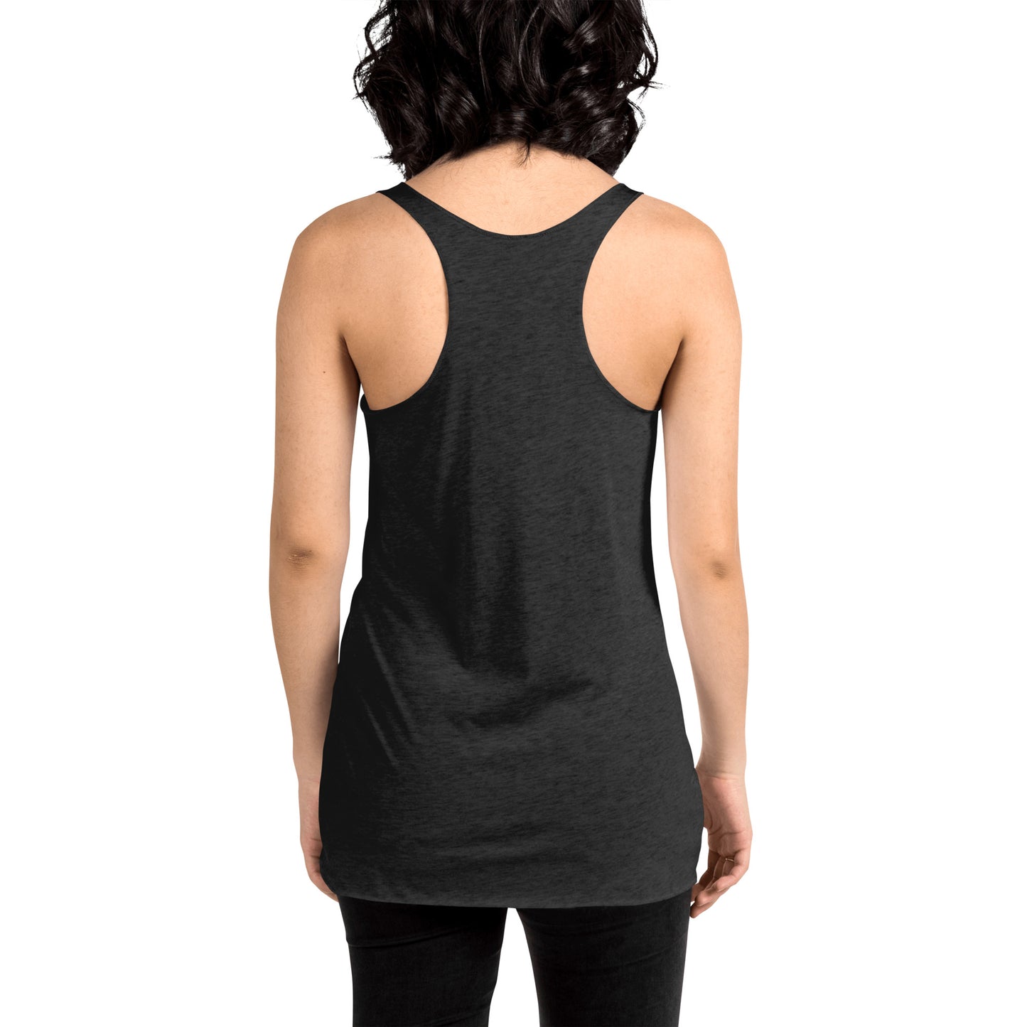 Don't judge women's Racerback Tank