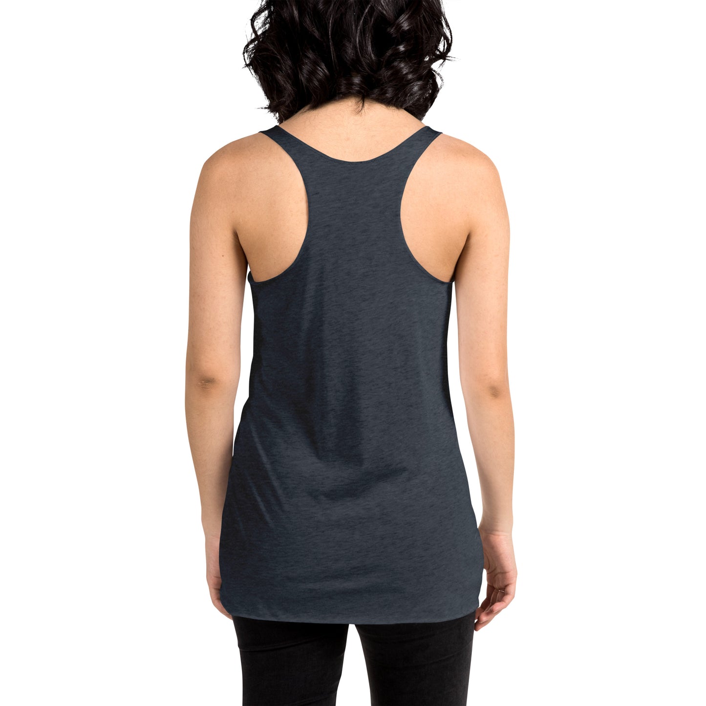 Don't judge women's Racerback Tank